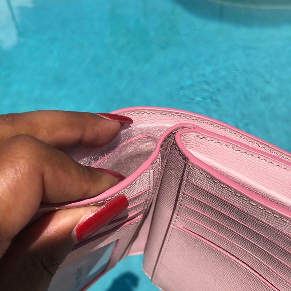 Kate Spade Hawaii Compact Wallet in Tutu Pink - Picture 7 of 9